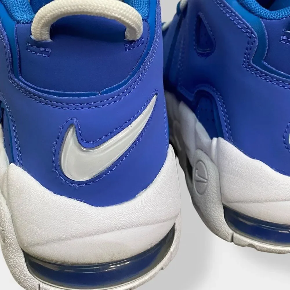 Nike Air More Uptempo GS Medium Blue White DM1023-400 Size 6.5Y/ Womens 8 New